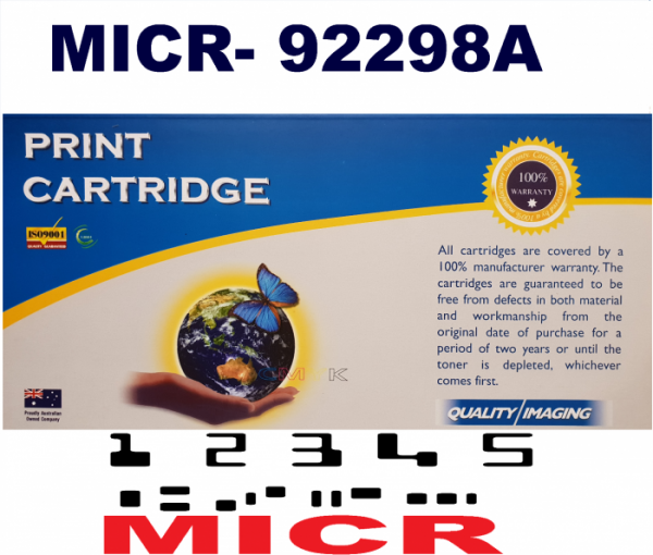 MICR- HP 92298A