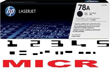 MICR HP CE278A Genuine