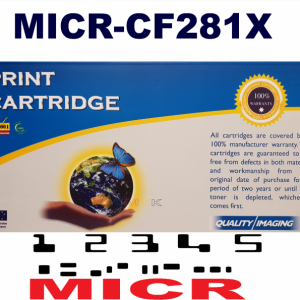 MICR HP CF281X