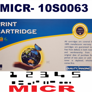 MICR LEXMARK 10S0063