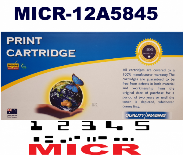 MICR LEXMARK 12A5845