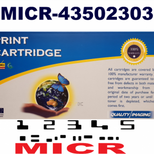 MICR OKI B4400, B4600, 43502303